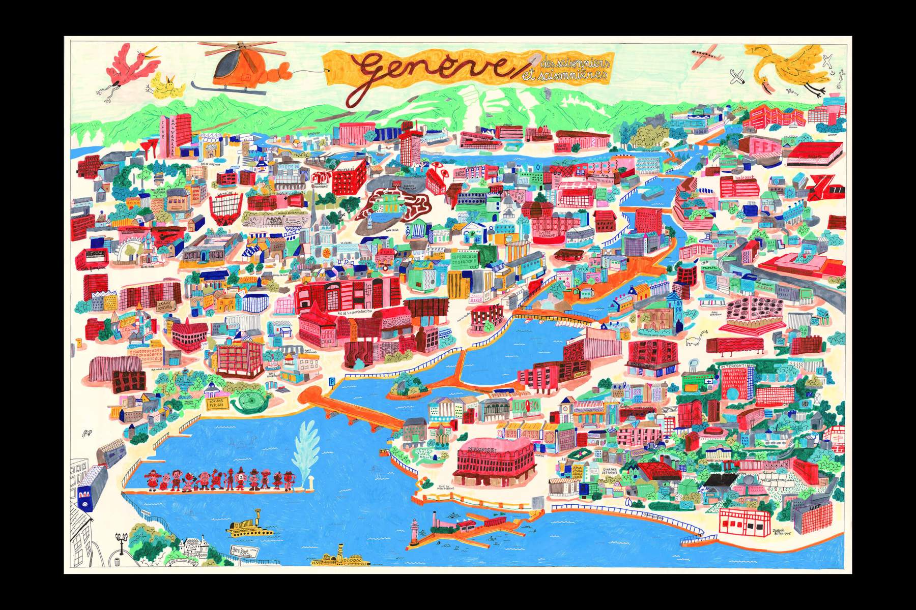 Jeanne Gillard, Emilie Gleason et Nicolas Rivet, *Who built Thebes of the seven gates?*, 2019